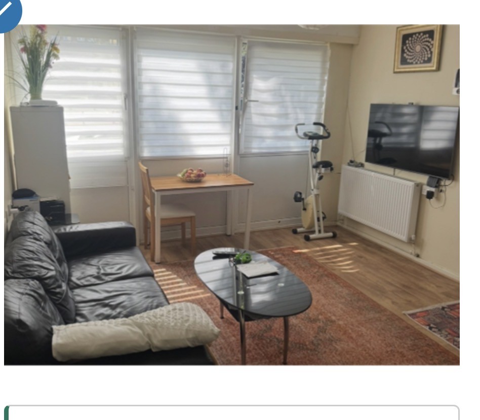 One bedroom ground floor