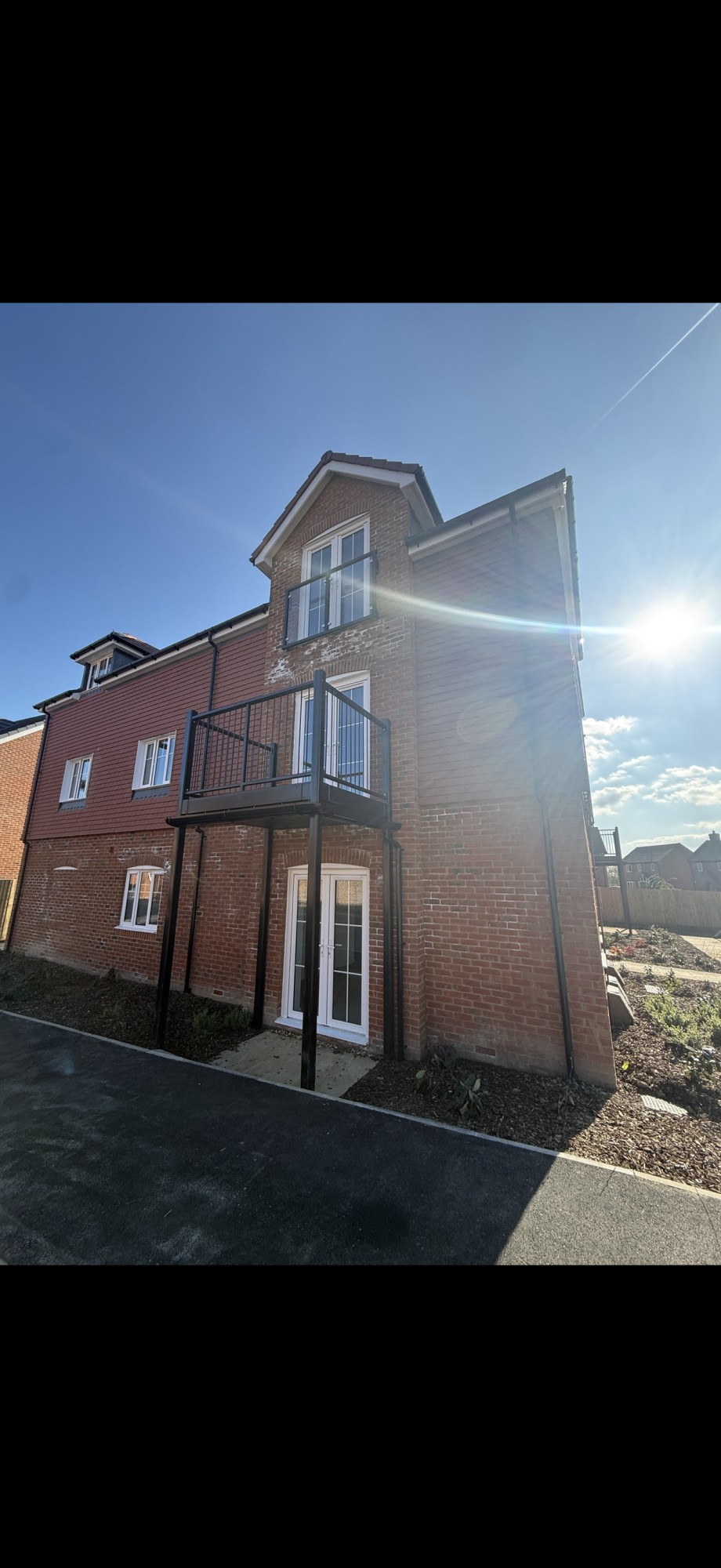 2 double bed new build first floor flat