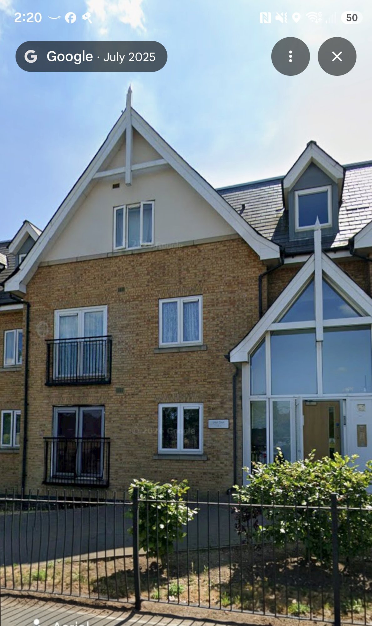 Large 1 bed Ground floor flat