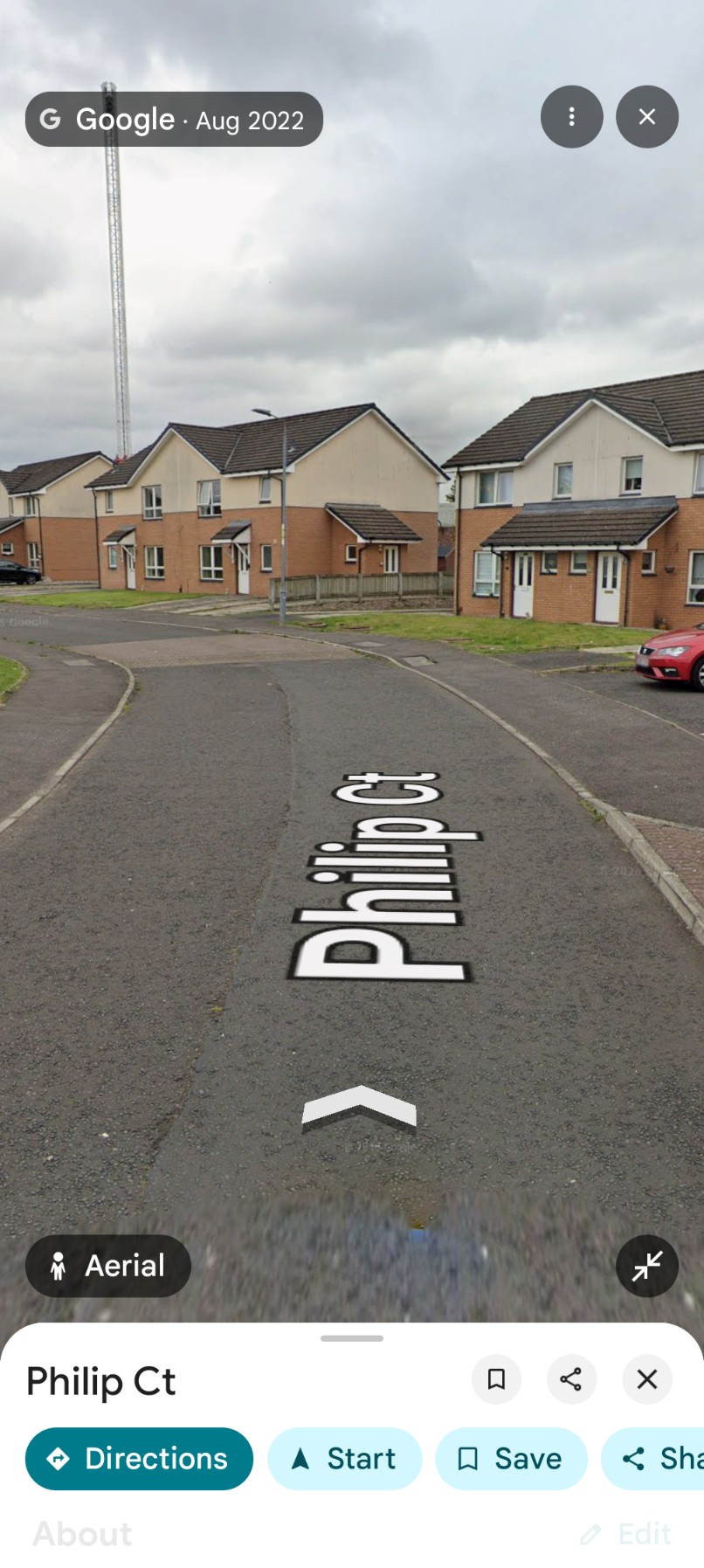 2 bed disabled shower garden Bellshil