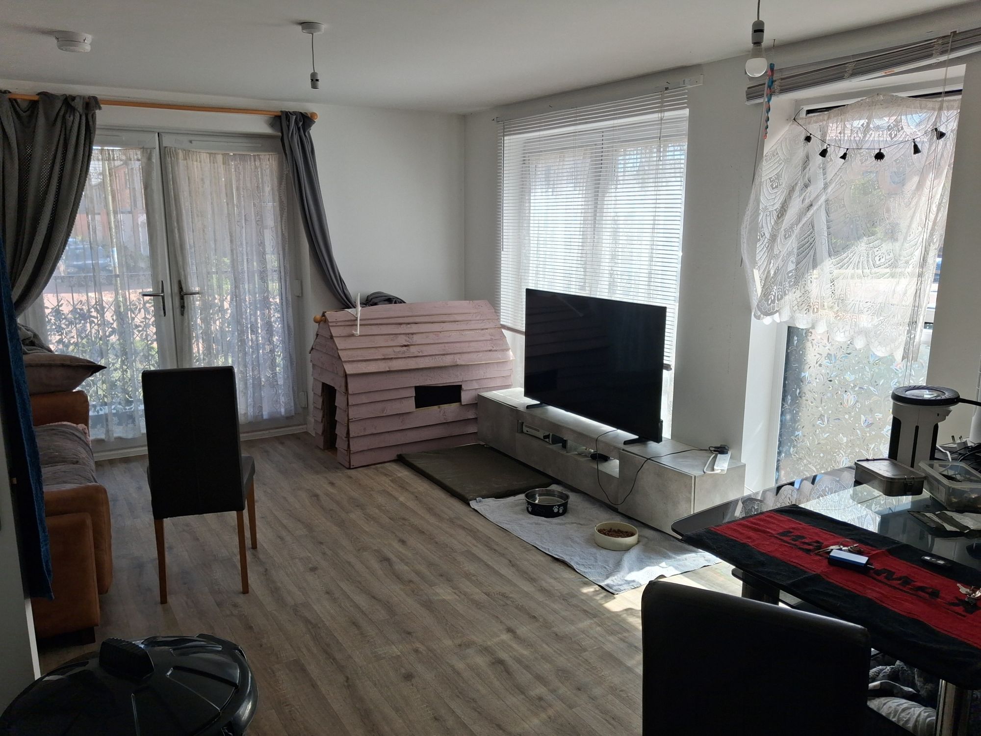1 bed ground floor flat