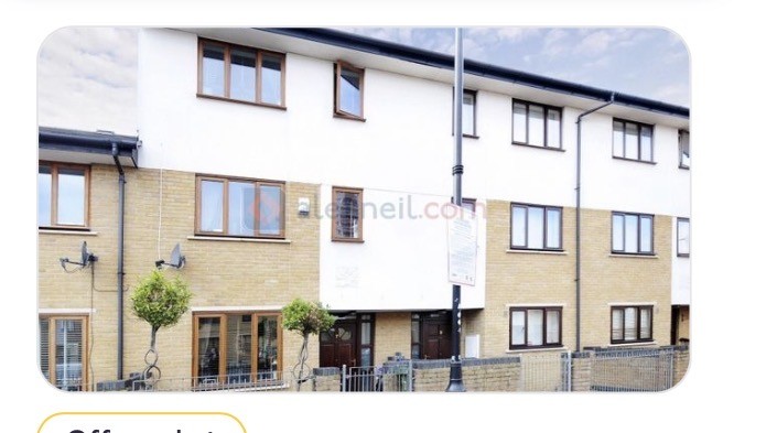 3  bedroom townhouse East London