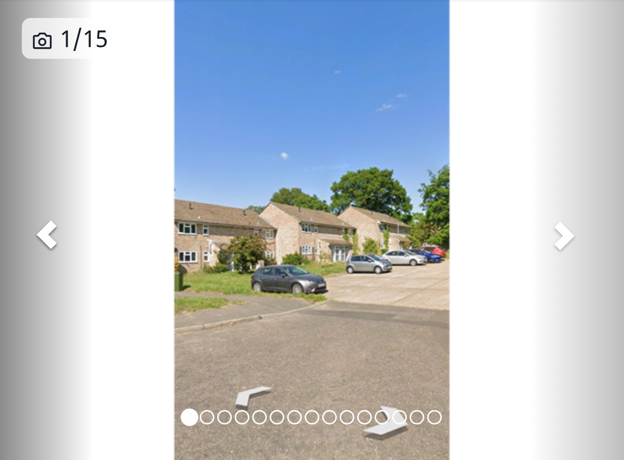 1 bed maisonette ground floorgarden