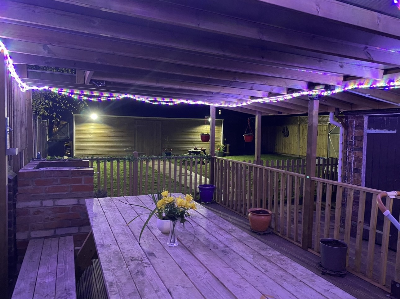 3 bed semi in rural stone