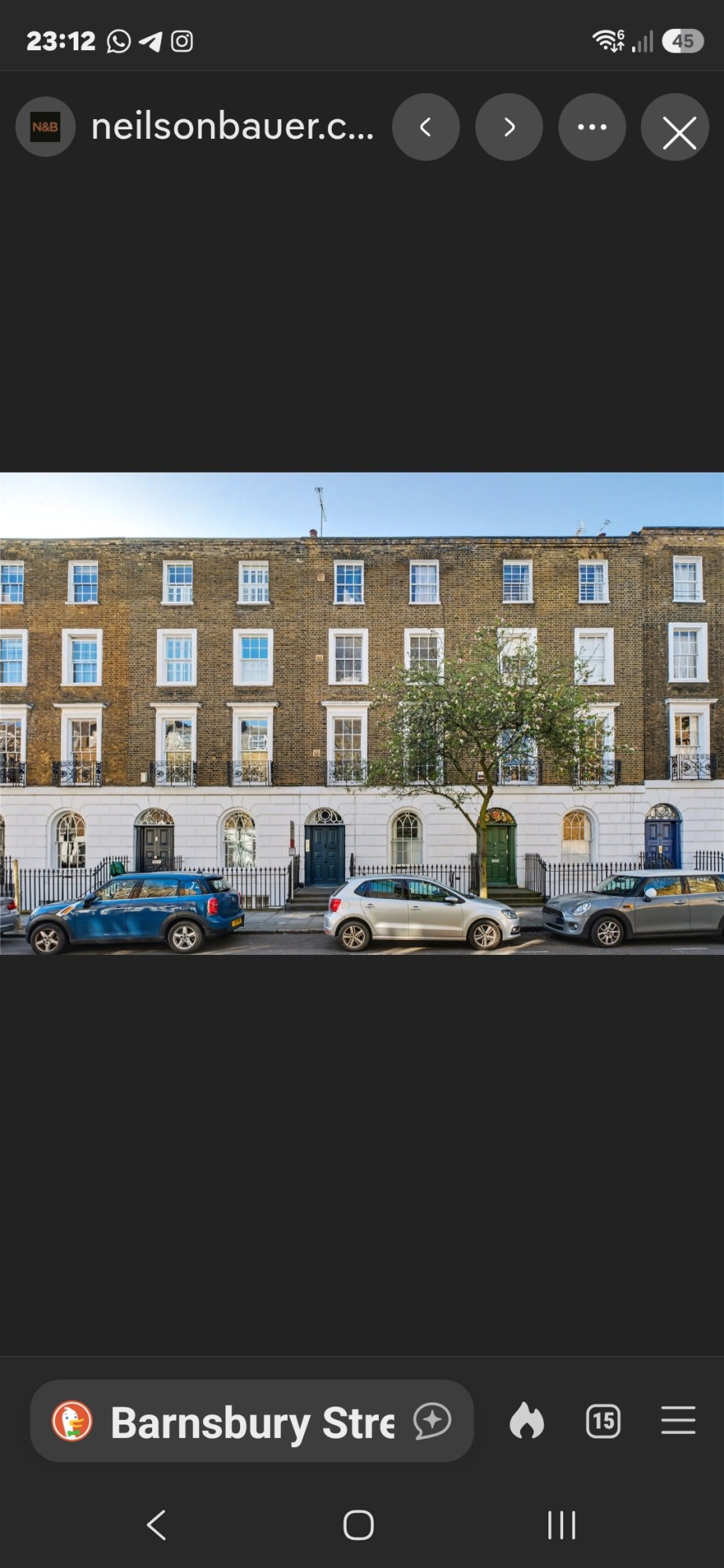 2 bedroom Georgian house in Islington n1